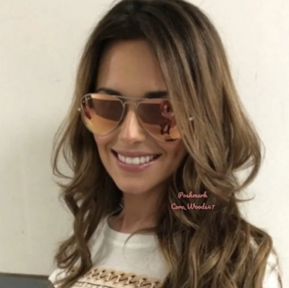 RayBan Aviator Copper Flash Lenses RB3025 Gold Frame 58 / 62 Unisex New - Picture 14 of 16